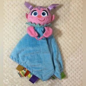 Bright Starts Sesame Street Abby Cadabby Plush Lovey Security Blanket Toy